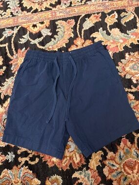 Vineyard Vines Men's Surfside 7” Navy Elastic Drawstring Pull-on Shorts